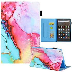 Bao Da Nắp Gập In Hình Hoạt Hình Cho Amazon Kindle Fire Hd8 Hd 8 2018 2017 2016 8.0 Inch