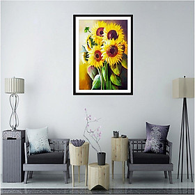 Diamond Cross Stitch 5D Diamond Painting Full Of Diamonds Sunflower E606