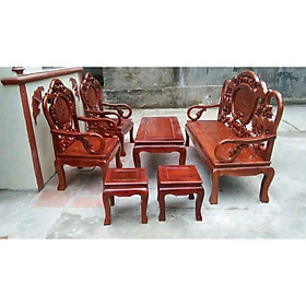 Mua Bộ bàn ghế gỗ gụ dùng cho nhà  không dan hẹp