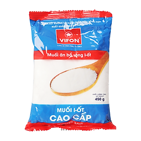 Muối I-ốt Cao Cấp Vifon 450G