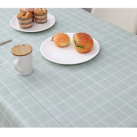 Khăn trải bàn decor kiểu Bắc Âu đơn giản hiện đại dễ lau dọn chống thấm dùng trong dã ngoại, sinh nhật