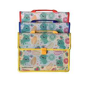 Cặp học thêm 2 ngăn có in họa tiết STACOM D307P