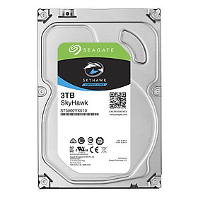 Ổ Cứng HDD Seagate Skyhawk  3TB 3.5 Sata 6Gb/s/64MB Cache/5900RPM - Hàng Chính Hãng