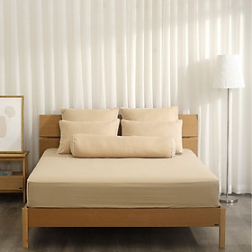 Bộ ga giường Hàn Quốc K-Bedding by Everon KMS chất vải Microfiber (không bao gồm chăn)