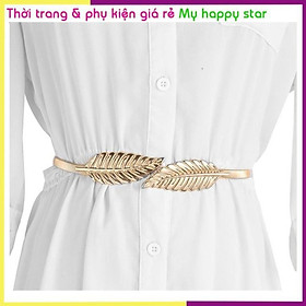 Thắt lưng nữ hình lá dễ thương thời trang Hàn Quốc TTL02