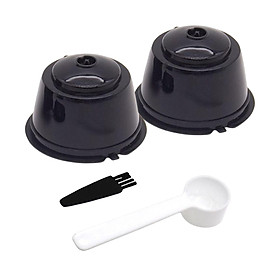2 Pieces Coffee Filters Easy to Clean DIY Spoon Brush for