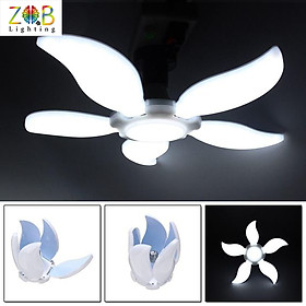 Mua Bóng đèn led hình quạt 5 cánh Mango Fold công suất 75W - ánh sáng 6500K siêu sáng - chip SMD 2835 tiết kiệm điện