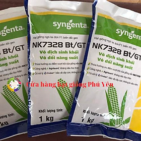 1kg hạt giống ngô biến đổi gen NK7328bt/gt năng suất cao, kháng sâu, sinh khối lớn