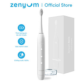 [Chính Hãng] Bàn Chải Đánh Răng Điện Zenyum Sonic T11 - Màu Trắng - Công Nghệ Singapore