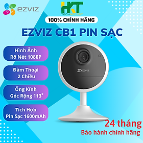 Camera WiFi Pin Sạc EZVIZ CB1 2MP Đế Nam Châm, Đàm Thoại 2 Chiều - Hàng chính hãng