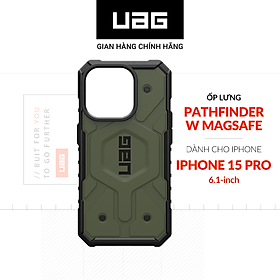Ốp Lưng Chống Sốc UAG Pathfinder Hỗ Trợ Sạc Magsafe Cho iPhone 15 Pro [6.1 INCH] Hàng chính hãng