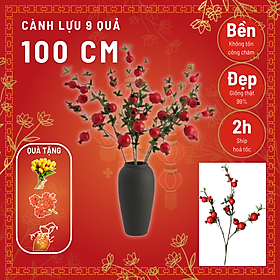 Mua Cành lựu giả đẹp trang trí cao cấp đem đến may mắn tài lộc cả năm