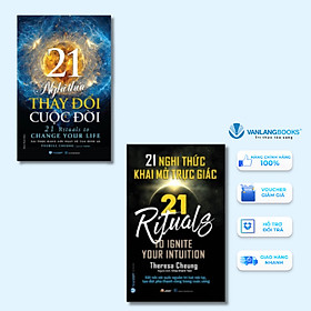 Sách - Combo 2 Cuốn 21 Nghi Thức Thay Đổi Cuộc Đời + Khai Mở Trực Giác - Vl