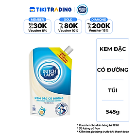 Kem đặc có đường Dutch Lady túi 545g