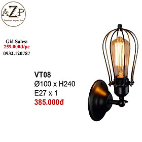 AZP - ĐÈN ỐP VÁCH / ĐÈN TRANG TRÍ / ĐÈN TREO TƯỜNG PHÒNG KHÁCH, PHÒNG NGỦ, NHÀ HÀNG, KHÁCH SẠN AZP-VT phong cách đương đại, hàng nhập khẩu AZP