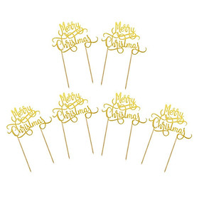 6Pcs Cake Topper  Cupcake Toppers Picks Food