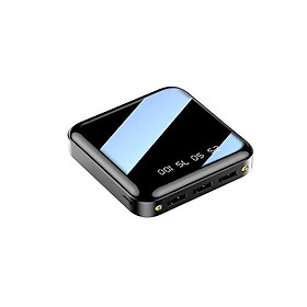 Mua Pin sạc dự phòng 10.000 Mah nini siêu đẹp có đèn LED hiển thị dung lượng pin vỏ bóng