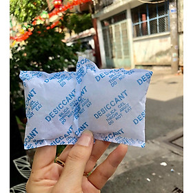 Mua 200gr gói hút ẩm các loại 1/2/3/5/10/20 gr dùng cho bảo quản thực phẩm  quần áo  giày dép  điện tử nhãn hiệu MAX DESI hàng chính hãng