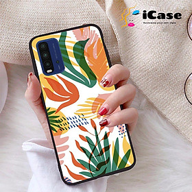 Ốp lưng iCase dành cho Xiaomi Poco M3 chất liệu viền dẻo lưng cứng nhám TPU có hai lỗ xỏ dây đeo in nổi 4D hình bộ sưu tập Vintage 10