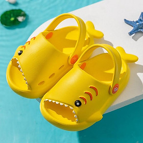 Cho Bé Dép Sục Cá Mập Baby Shark Đế Êm Siêu Nhẹ Đáng Yêu Cho Bé Trai Bé Gái 2-6 Tuổi