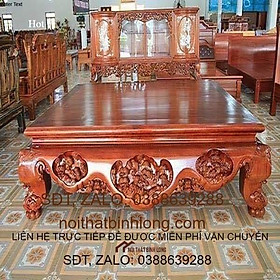 Mua Sập Đại Chân Quỳ Ba Bông Gỗ Xà Cừ