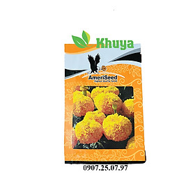 Mua Hạt giống Hoa Vạn Thọ Thái Lùn F1 Cam Đỏ AFM 46 AmeriSeed