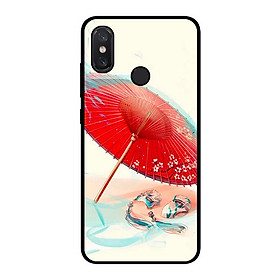 Ốp lưng cho Xiaomi Mi 8 cảnh 313 - Hàng chính hãng