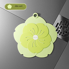 Mua Nắp Đậy Cống Thoát Sàn GonQin Đệm Silicone - Chống Côn Trùng Chống Muỗi Thiết Kế Hoa Anh Đào