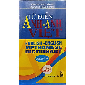 Từ Điển Anh Anh Việt 245000 Từ