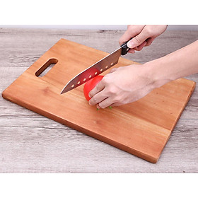 Mua Thớt Gỗ Xà Cừ Nguyên Khối Chữ Nhật Dày 2cm (26x16x2 cm)