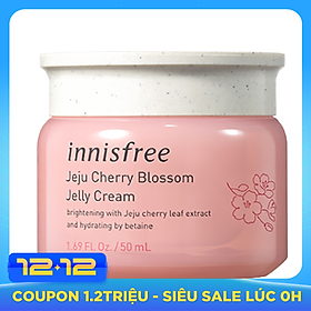 Kem Dưỡng Ẩm Innisfree Jeju Cherry Blossom Cream Jelly Cream 50ml