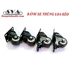 BÁNH XE LOA KÉO, PHỤ KIỆN CHO THÙNG LOA KÉO (BỘ 4 CÁI)