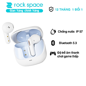 Tai nghe bluetooth 5.3 nhét tai TWS ROCK S3 Mini Wireless Bluetooth Earphones-Hàng chính hãng Bảo hành 12 tháng lỗi 1 đổi 1