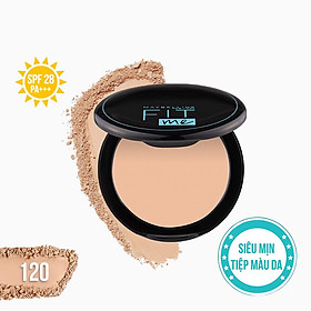 Hình ảnh Phấn Nền Kiềm Dầu Chống Nắng 12H SPF28 PA+++ Mịn Lì Lâu Trôi Fit Me Maybelline New York Compact Powder 6g