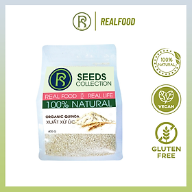 500g Diêm mạch trắng Real Food (white quinoa)