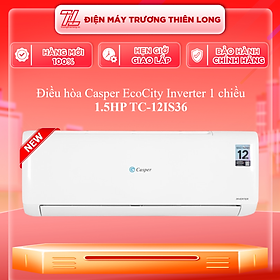 Máy Lạnh Casper TC-12IS36 Inverter 1.5HP Thái Lan - Hàng Chính Hãng (Chỉ giao HCM)