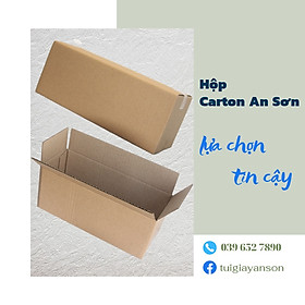Combo 50 Hộp Bìa Carton Hộp Bìa Gói Hàng Ship Cod Dày Dặn KT 20x10x10cm