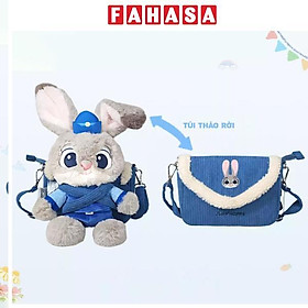 Túi Đeo Chéo Thú Bông Zootopia - WanLongDa HWBD1699 - Judy Hopps