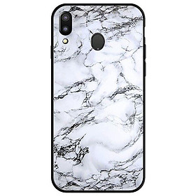 Ốp lưng dành cho điện thoại Samsung Galaxy M20 - Stone White