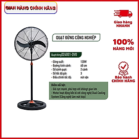 Quạt đứng Công nghiệp Asia vina D24001 120W cánh 60cm - Hàng chính hãng