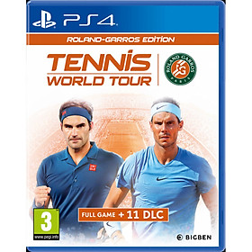 Đĩa game Ps4 :Tennis World Tour Roland Garros-Hàng Nhập khẩu