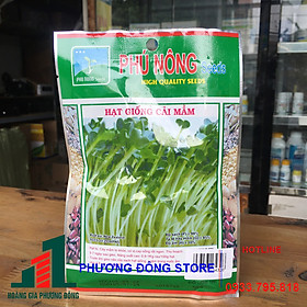 Combo 5-10 gói hạt giống rau Cải mầm sinh trưởng nhanh, nảy mầm đồng đều - gói 100g