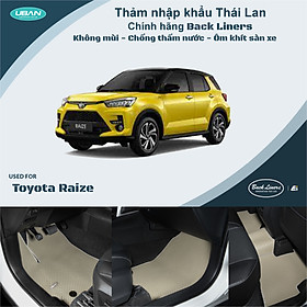 Thảm lót sàn ô tô UBAN cho xe Toyota Raize - Nhập khẩu Thái Lan