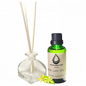 Combo tinh dầu ngọc lan tây 50ml + lọ sậy khuếch tán Ngọc Tuyết TẶNG sậy khuếch tán tinh dầu