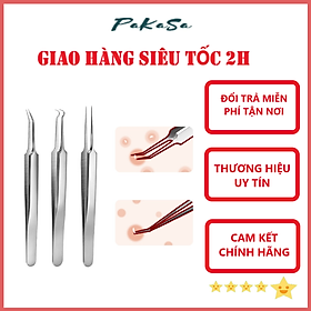 Bộ Nặn Mụn 6 Món Có Bao Đựng Bằng Da - Hàng Chính Hãng