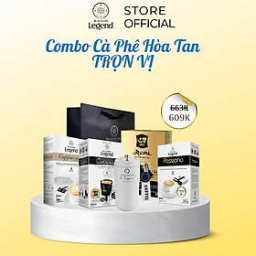 Combo Cà Phê Hòa Tan Trọn Vị 609K - Trung Nguyên E-Coffee