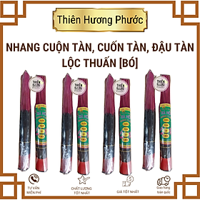 Nhang cuốn tàn Lộc Thuấn 40cm bó