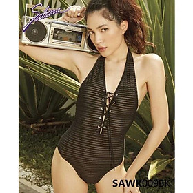 Đồ Bơi Bikini Cao Cấp Màu Đen Sọc Swimwear By Sabina SAWK009BK