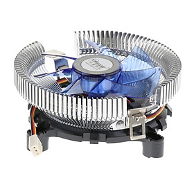 1600RPM PC Computer CPU Fan 9cm Cooling  w/ LED  for Desktop