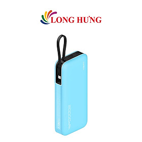 Sạc dự phòng Cuktech Power Bank Built-in USB-C Cable 1Type-C 55W 20000mAh CP25 PB200N - Hàng chính hãng